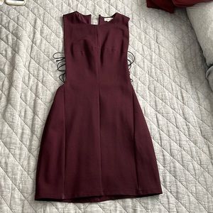 Maroon / Burgundy Anthropologie Dress Size: XS